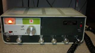 Lafayette HB600A CB Radio Base Early Transistor HB 600 [upl. by Nosredneh]