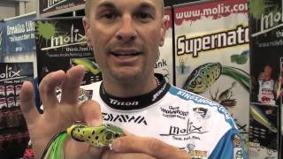 ICAST 2011 Molixs SuperNato and Vario Crankbait with Randy Howell and ibassin 1m4v [upl. by Aba]