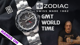 Le ore del mondo secondo Zodiac Super Sea Wolf GMT [upl. by Friedland640]