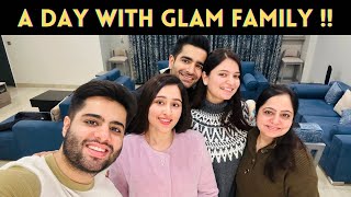 Himanshi made special tea ❤️ Glam family DayAman and Iti vlogs [upl. by Wamsley]