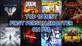 Top 10 Best FPS Games On PS5  2024 [upl. by Wichman118]