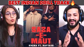 KRNA Ft RAFTAAR  SazaEMaut Reaction  Indian Drill  The Tenth Staar [upl. by Anikes860]