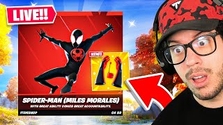 New SPIDERMAN Miles Morales WEB SHOOTERS Update Fortnite Ranked [upl. by Alexio298]