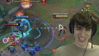 MOST ENTERTAINING LEAGUE GAME WUFO VS ZONGOLED0Z0 CLASH OF WORST TOP LANERS [upl. by Nonac]