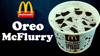 Make Oreo McFlurry at home like McDonalds McFlurry from scratchEasy creamy McFlurry Yummylicious [upl. by Leahcir]