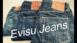 僕のEVISU JEANS紹介。改訂版 レアなガタガタモデルも紹介 [upl. by Oirevas]