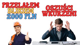 SPADEK NAPIĘCIA czyli ADAM i KASIA DOSTALI BLIKA na 2000 zł scam oszustwo bitcoin [upl. by Parks]