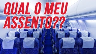 Primeira viagem de avião  Qual meu assento [upl. by Nottirb]