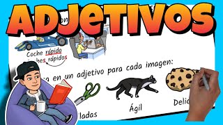 📚 Los ADJETIVOS para NIÑOS de PRIMARIA [upl. by Drahsir]