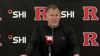 Greg Schiano Game Week Presser  Ohio State [upl. by Sabella]