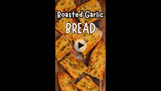 How to make roasted garlic bread  a simple and flavorful side dish for tons of meals [upl. by Fidellia]