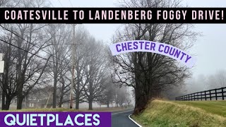 Coatesville to Landenberg Pennsylvania Drive via 841 South Chester County [upl. by Zeugirdor325]