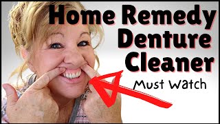 How To Clean Dentures With White Vinegar 〰️ Dentist Recommended 〰️ [upl. by Fulvia]