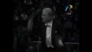 George Enescu  Rapsodia Română 1978 dirijor Sergiu Celibidache [upl. by Wesa]