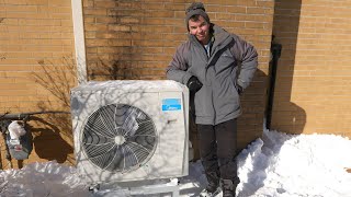 How efficient are our minisplit heat pumps in the winter [upl. by Jamison]