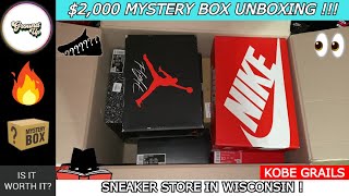 CRAZY 2000 Mystery Box from the Sneaker Store GroundUp  Was it worth it [upl. by Hux]