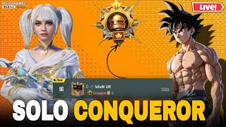 Solo Rank Push Ace To Conqueror  Bgmi Conqueror rank push bgmilive bgmi [upl. by Donaldson752]