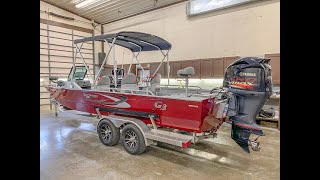 2020 G3 Sportsman 2400 Fully Loaded Custom Fishing Boat WalkAround Video [upl. by Eelatan]