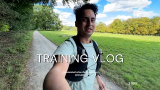 Halbmarathon Training Vlog Folge 1  20 KM Longrun [upl. by Aloek306]