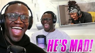 KSI DIDNT LIKE DEJIS REACTION TO HIS NEW SONG THICK OF IT [upl. by Myrilla863]