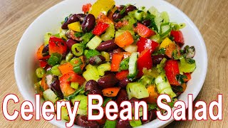 Celery bean salad recipe [upl. by Gipps]