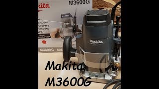 Unboxing Makita M3600g de 1650W Router Fresadora [upl. by Vallo]