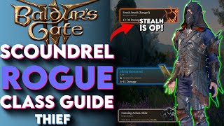 Stealth Is OP ROGUE Class Guide For Baldurs Gate 3  Baldurs Gate 3 Rogue Build Guide [upl. by Durwood]