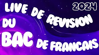 Live de révision du BAC de Français [upl. by Anelis]