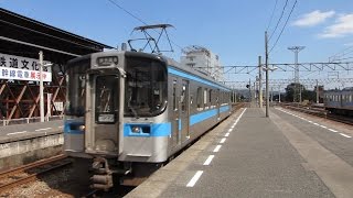 JR四国 伊予西条駅 普通列車 入線・発車 接近メロディ 瀬戸の花嫁 2014 10 [upl. by Yelkreb]