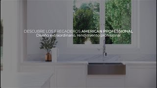 Nuevos fregaderos de acero inoxidable American Professional de Teka [upl. by Allertse]