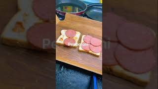 Pepperoni sandwich recipe [upl. by Gathard]