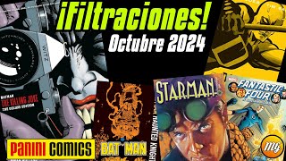 🔥¡Filtraciones Panini Cómics Octubre 2024 Marvel  DC y mucho Batman🦇 [upl. by Lynette790]