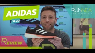 Adidas SL20 Review Una zapatilla profesional para corredores rápidos y ambiciosos al mejor precio [upl. by Annaek]