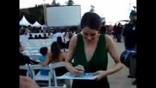 Hawaii Five0 Season 3 Premier  Michelle Borth meeting the fans [upl. by Molahs]