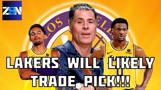 Lakers To Be Aggressive in Shopping No 17 2024 Draft Pick  Lakers Trade Rumors [upl. by Petersen]