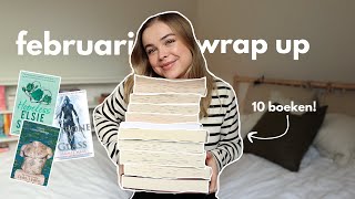 de 10 boeken die ik heb gelezen in februari  maandelijkse wrap up [upl. by Latea]