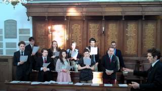 MarcAntonio Ingegneri O bone Jesu  The Choir of Somerville College Oxford [upl. by Ahsocin]