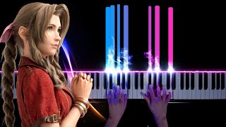 Final Fantasy VII Remake  Aeriths Theme  piano version [upl. by Siugram]