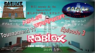 Ninja Warrior of Roblox Tournament 11 Episode 3 [upl. by Kciredohr]