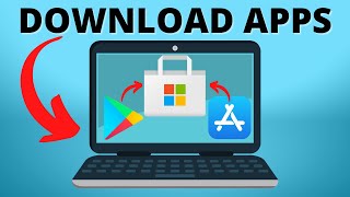 How to Download Apps on Windows 10 Laptop or Computer [upl. by Aimahs555]