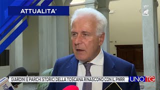 Giardini e parchi storici della Toscana rinascono con il PNRR [upl. by Attebasile]