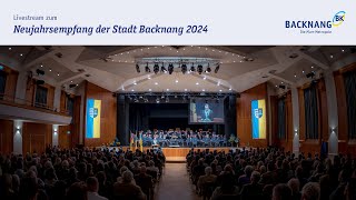 Neujahrsempfang der Stadt Backnang 2024 [upl. by Ming]