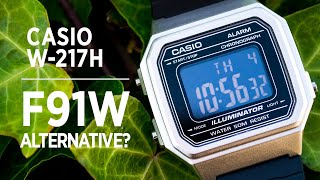 CASIO W217H Silver Edition Module 3454  Its way better than a F91W and heres why [upl. by Mudenihc]