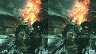 Resident Evil Revelations Xbox 360 vs PS3 Comparison [upl. by Avad]