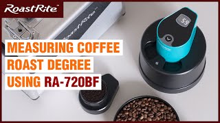 Tutorial Measuring Coffee Roast Degree  RA720BF Coffee Roast Analyzer [upl. by Crosse]