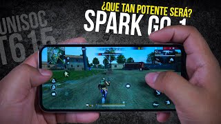 TECNO SPARK GO 1 Test de POTENCIA y RENDIMIENTO│Prueba de JUEGOS y CALENTAMIENTO│UNISOC T615 [upl. by Oiramed]