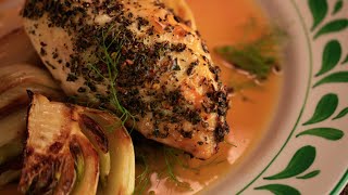 Italian Roast Chicken with Fennel [upl. by Brita]