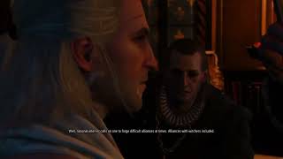 Commander Morvran Voorhis Interrogation and Best Answer The Withcher 3 Wild Hunt [upl. by Bodwell]