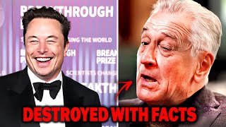 Elon Musk Humiliates Robert De Niro amp Sends Him Into A MELTDOWN [upl. by Leiruh]