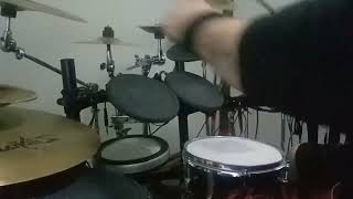 280 Bpm one footed traditional blast practice [upl. by Tigirb]